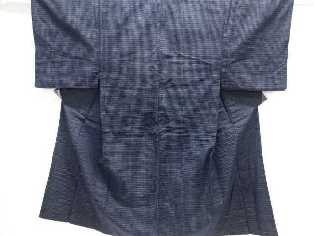 アンティーク　木綿本場久留米書生絣男物着物